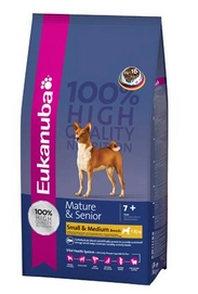 Hondenbrokken Eukanuba Senior Small & Medium 15 kg