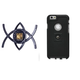 Telefoonhouder Tetrax Smart + Xcase iPhone 6 Zwart