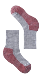 Sok Smartwool Kids Hike Light Cushion Crew Socks Light Gray
