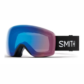 Masque de Ski Smith Skyline Black / ChromaPop Everyday Green Mirror 2020