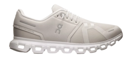 Sneaker On Running Women Cloud 6 Wide Pearl White