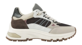 Sneaker Via Vai Women Liz Dae Lame Combi Chocolate