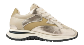 Sneaker Via Vai Women Usher Riggs Cross Combi Platino