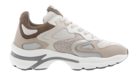 Sneaker Via Vai Women Vesper Due Cross Combi Platino