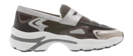 Sneaker Via Vai Women Vesper Lana Lame Combi Chocolate