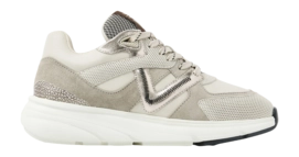 Sneaker Via Vai Women Vic Kyro Vitello Combi Mushroom