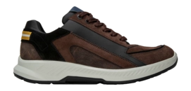 Sneaker Xsensible Men Yukon Stretchwalker Dark Brown Combi