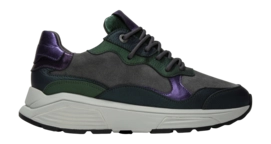 Sneaker Xsensible Women Rainbow Stretchwalker Emerald Combi