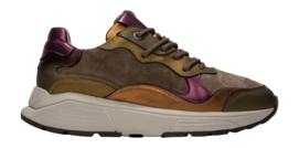Sneaker Xsensible Women Rainbow Stretchwalker Moss Combi