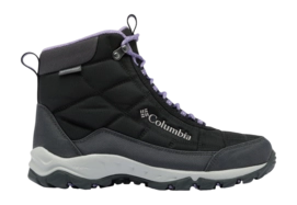 Snowboot Columbia Women Firecamp Boot Black Plum Purple Omni-Tech