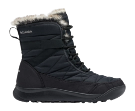 Snowboot Columbia Women Minx Shorty IV Black Titanium II Omni-Tech