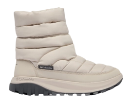 Snowboot Columbia Women Snowtrot Mid Soft Taupe Shark Omni-Tech