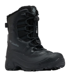 Snowboot Columbia Jongens en Meisjes Youth Bugaboot Celsius Black Graphite Omni-Tech