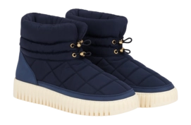 Snowboot Ilse Jacobsen Women TULIP6082 Dark Indigo Pearled Ivory Normale pasvorm