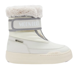 Snowboot Moon Boot Jongens en Meisjes Park Strap Cream Junior