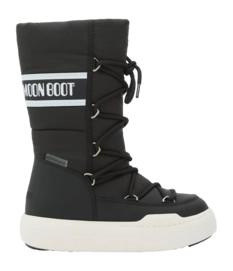 Snowboot Moon Boot Junior Park Tube Lace Wp Black