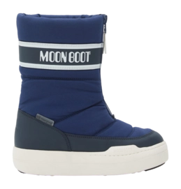 Snowboot Moon Boot Junior Park Zip High Wp Blue Navy EVA-middenzool
