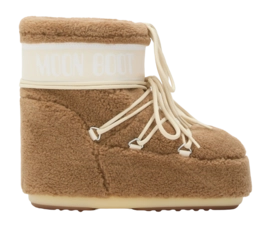 Snowboot Moon Boot Unisex Icon Low Fleece Camel