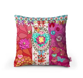 Sierkussen So Cute Ruby Multi (50 x 50 cm)