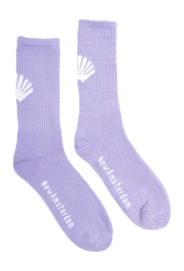 Chaussettes New Amsterdam Surf Association Homme Logo Lilas-One size