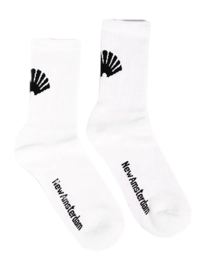 Chaussettes New Amsterdam Surf Association Homme Logo White-One size