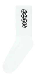 Socks Arte Antwerp Men Circle Logo White