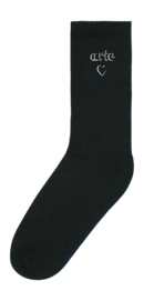 Socks Arte Antwerp Men Heart Logo Black 25