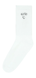 Socks Arte Antwerp Men Heart Logo White 25