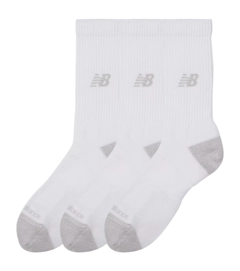 Socken New Balance Active Cushion Crew Unisex White (3er-Set)
