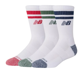 Socken New Balance Active Lifestyle Striped Crew Unisex Assorted Colors 1 (3er-Set)
