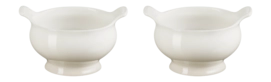 Soepkom Le Creuset Heritage Meringue (Set van 2)