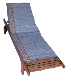 Kikoy Pure Kenya Paradise Blue Soft Badstof