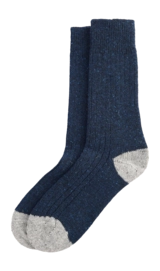 Sok Barbour Men Houghton Socks Navy/Grey