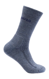 Sok Bergans Unisex Allround Mid Merino Cushioned Granite Blue/Navy Blue