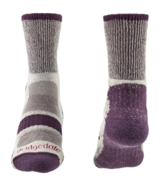 Sok Bridgedale Women Lightweight Coolmax Comfort Plum