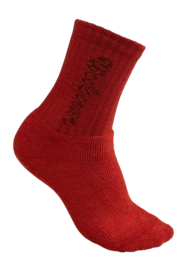 Socken Woolpower Socks Classic Logo 400 Kinder Autumn Red