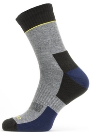 Sok Sealskinz Unisex Solo QuickDry Ankle Length Grey Black Yellow
