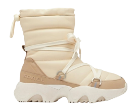 Snowboot Sorel Women Kinetic Impact NXT Mid Boot WP Honey White Dusty Tan Livelyfoam
