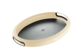 Tablett Wesco Spacy Tray Oval Mandelfarben