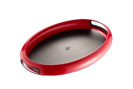Tablett Wesco Spacy Tray Oval Rot