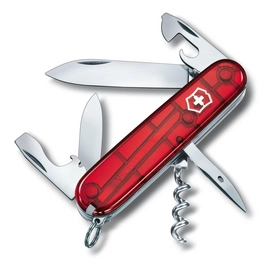 Army Knife Victorinox Spartan Transparent Red