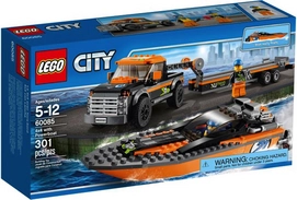 Speedboot en 4x4 Lego City