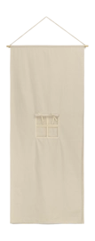 Ferm Living Settle Bedhemel - Gebroken Wit