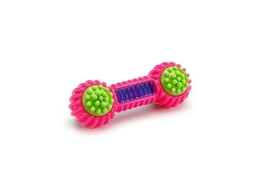 Hondenspeelgoed Beeztees Ribbelhalter Roze