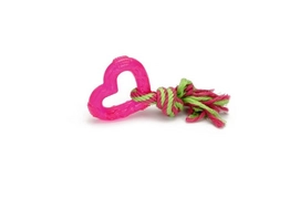 Hondenspeelgoed Beeztees Love Heart Roze