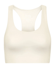 Sport BH Colorful Standard Women Active Cropped Bra Ivory White
