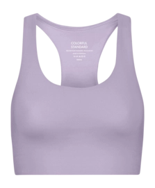 Brassière Colorful Standard Femmes Active Cropped Bra Pearly Purple