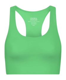 Brassière Colorful Standard Femmes Active Cropped Bra Spring Green