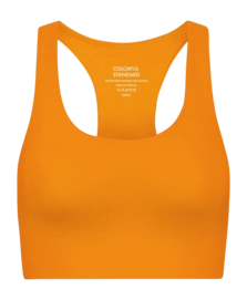 Brassière Colorful Standard Femmes Active Cropped Bra Sunny Orange