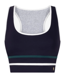 Sport BH House of Gravity Women Gravity Bra Blue X White X Green